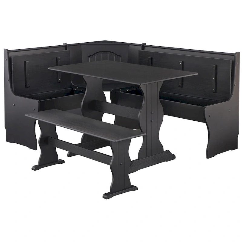 Simple Living Washington 3-piece Breakfast Nook with Storage