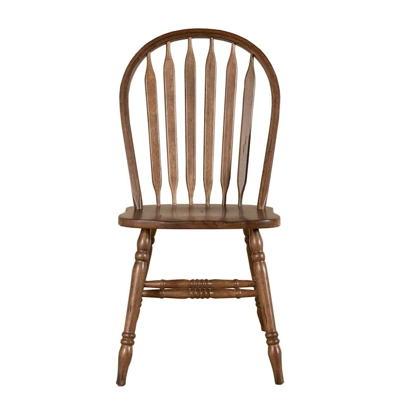 Carolina Crossing Antique Honey Finish Windsor Dining Chair (Set of 2)