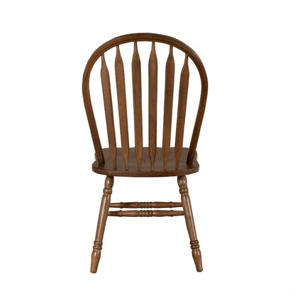 Carolina Crossing Antique Honey Finish Windsor Dining Chair (Set of 2)