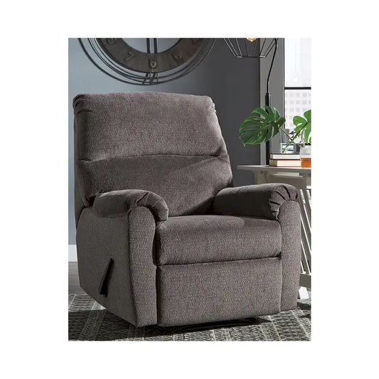 Nerviano Traditional Zero Wall Recliner Gray