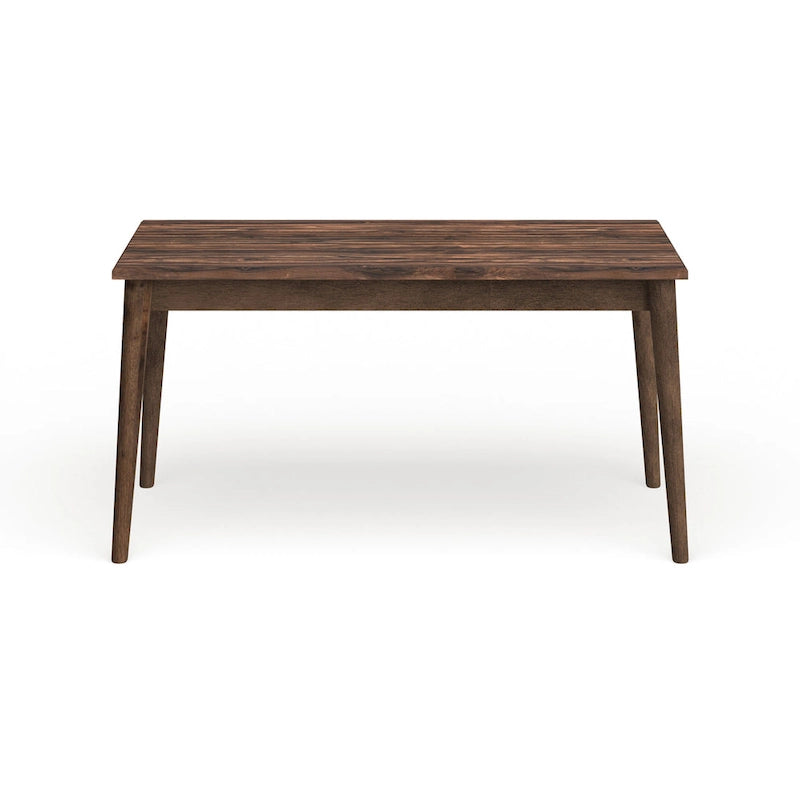 Furniture of America Sevo Midcentury Modern Brown 59-inch Dining Table