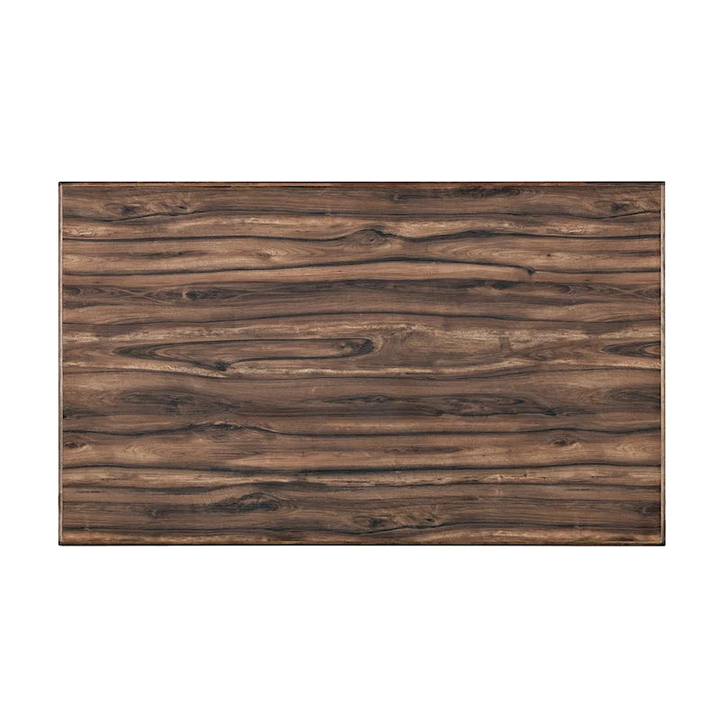 Furniture of America Sevo Midcentury Modern Brown 59-inch Dining Table