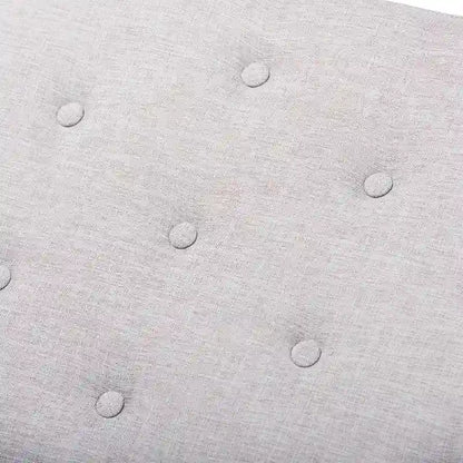 Carson Carrington Hjeltevad Mid-century Fabric Bench