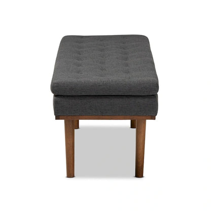 Carson Carrington Ufas Mid-century Modern Upholstered Bench