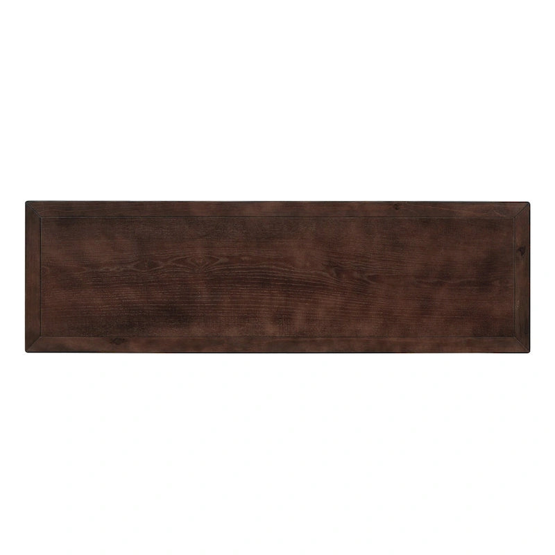 Nestfair Retro Sideboard with 4 Door Large Storage and Adjustable Shelves - N/A