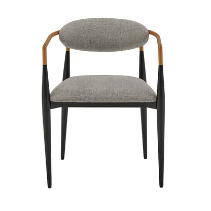 Decatur Mid-century Dining Chair with Two-tone Copper & Black Finish (Set of 2) by iNSPIRE Q Modern