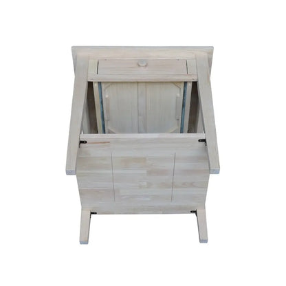 Spencer Square Solid Parawood End Table - 24 in. W x 24 in. D x 25 in. H