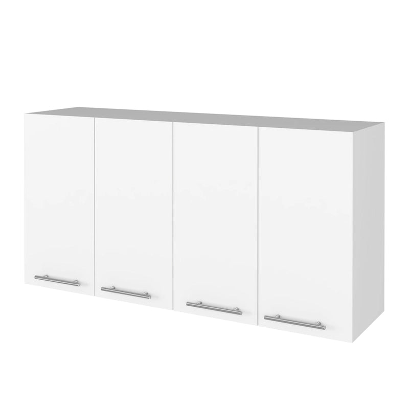 FM Furniture Sitka Wall Cabinet, Two Spacious Divisions
