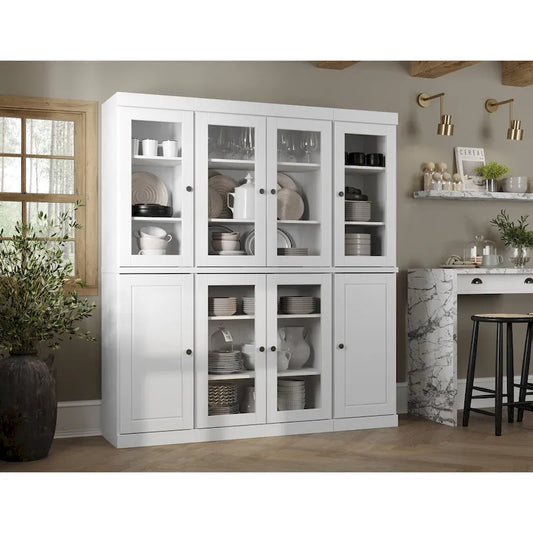 100% Solid Wood 65 Kitchen China Pantry Buffet by Palace Imports - 65 x 71.5