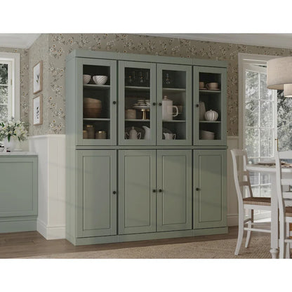 100% Solid Wood 65 Kitchen China Pantry Buffet by Palace Imports - 65 x 71.5
