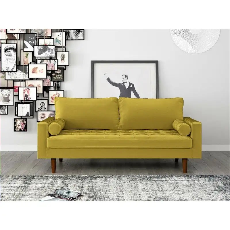 US Pride Mac Velvet Sofa