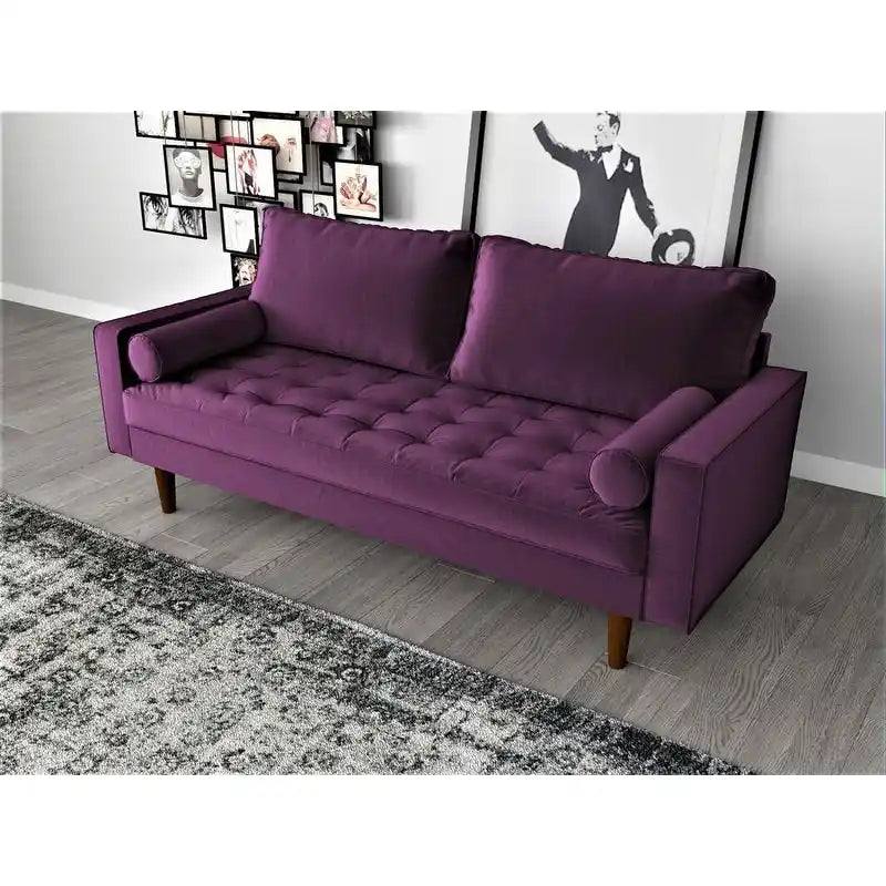 US Pride Mac Velvet Sofa