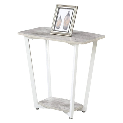 Convenience Concepts Graystone End Table with Shelf