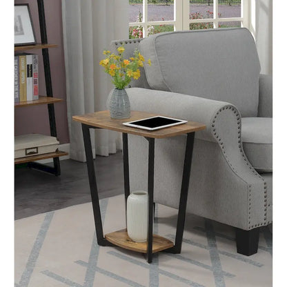 Convenience Concepts Graystone End Table with Shelf