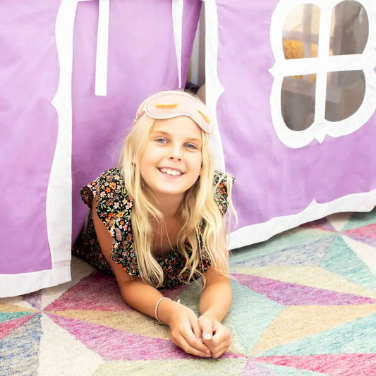 Max and Lily Cotton Underbed Curtain Fancy