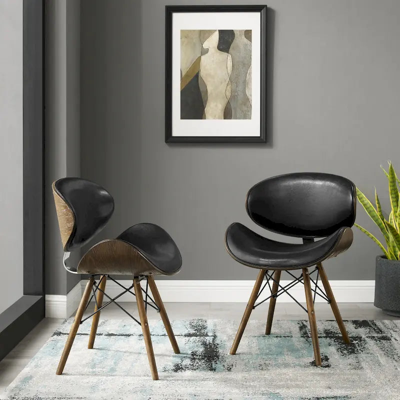 Corvus Madonna Mid-century Accent Chair