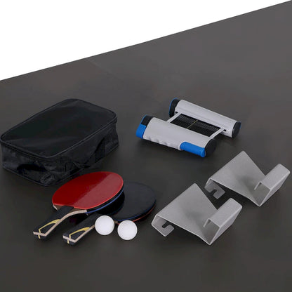 Norwalk Indoor/Outdoor 7ft Slate Pool Table 6-Seater Dining Set with 4 Benches & Accessories, White Finish