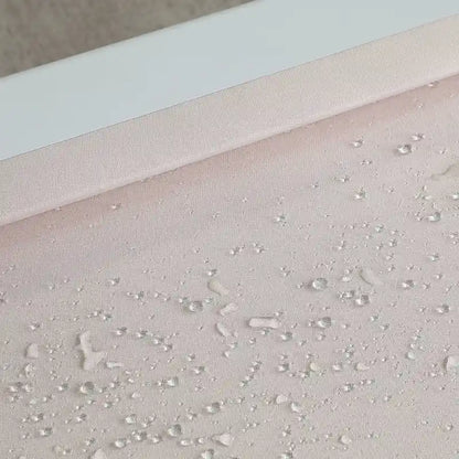 Norwalk Indoor/Outdoor 7ft Slate Pool Table 6-Seater Dining Set with 4 Benches & Accessories, White Finish