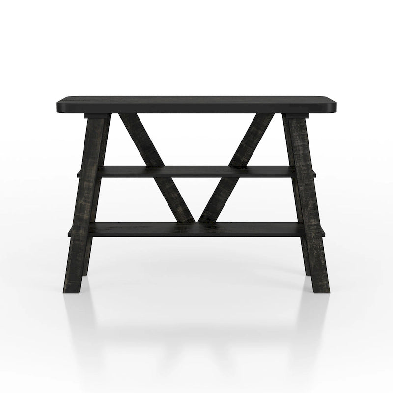 Maison Farmhouse 47-inch 2-Open Shelf Console Table