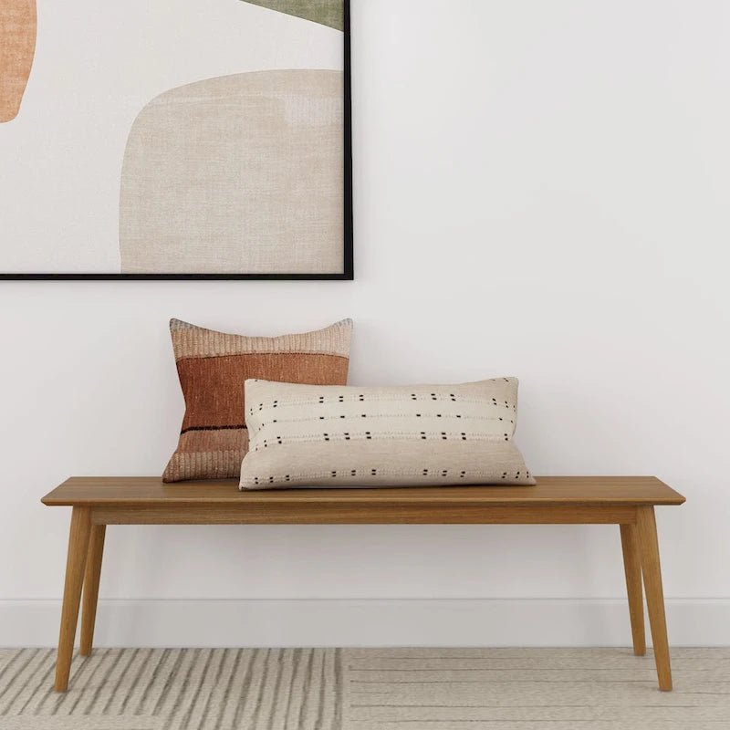 Plank and Beam Mid-Century Modern Dining Bench - 59