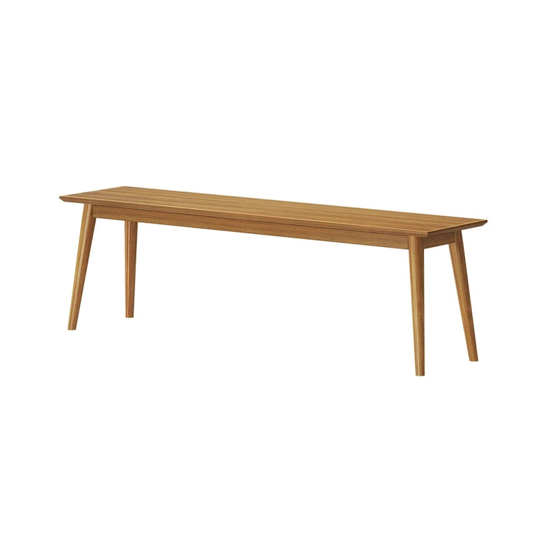 Plank and Beam Mid-Century Modern Dining Bench - 59