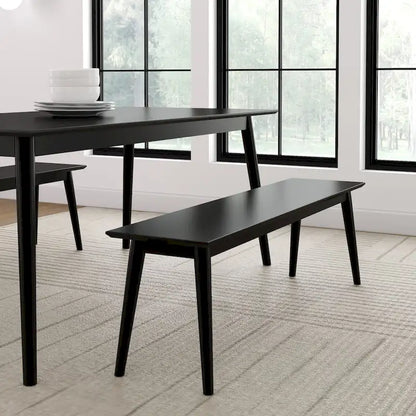 Plank and Beam Mid-Century Modern Dining Bench - 59