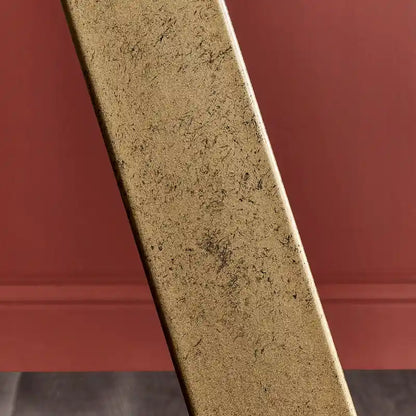 Cheyenne Black and Distressed Gold Finish Dining Set by iNSPIRE Q Modern