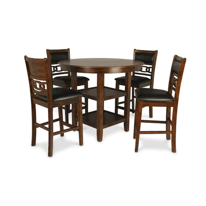 New Classic Furniture Cavan 5-piece Round Counter Dining Set