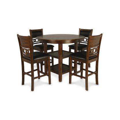 New Classic Furniture Cavan 5-piece Round Counter Dining Set