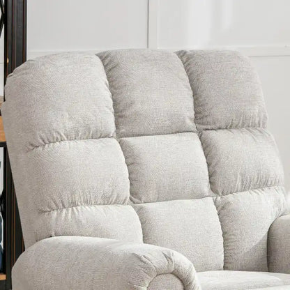 Oversized Rocker Manual Overstuffed Swivel Recliners for Big Man