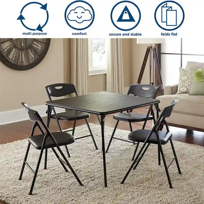 Cosco 5-piece Folding Table and Chairs Set