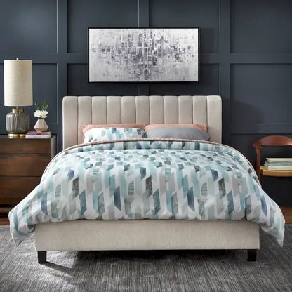 Lifestorey Teagan Channel-tufted Queen Bed