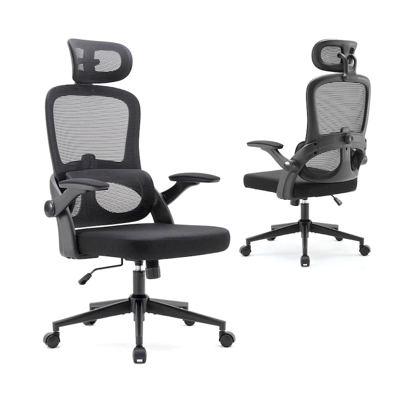 SIHOO Ergonomic High Back Office Chair for Big and Tall People Black - 75*70*126