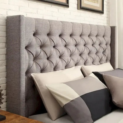 Naples Full-size Wingback Button-tufted Headboard by iNSPIRE Q Artisan