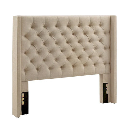 Naples Full-size Wingback Button-tufted Headboard by iNSPIRE Q Artisan