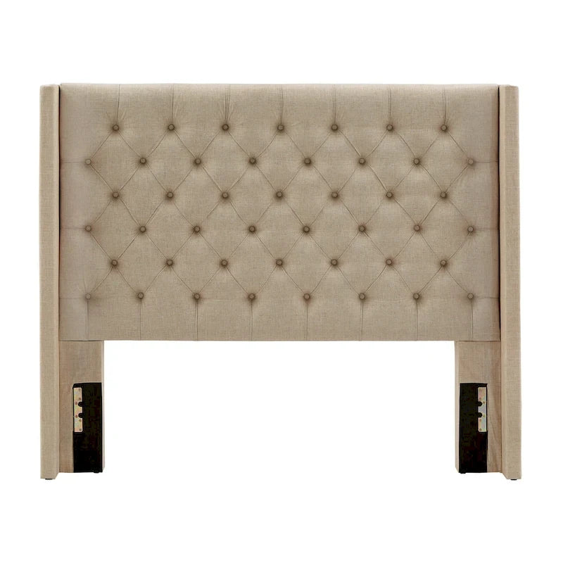 Naples Full-size Wingback Button-tufted Headboard by iNSPIRE Q Artisan