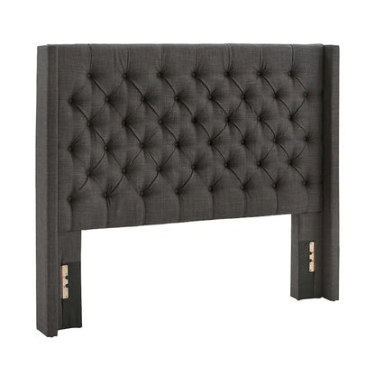 Naples Full-size Wingback Button-tufted Headboard by iNSPIRE Q Artisan