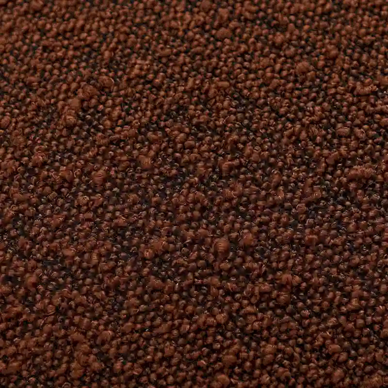 KINWELL 34 W Upholstered Boucle Swivel Barrel Accent Chair