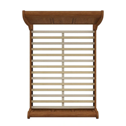 Ediline Queen Size Wood Sleigh Storage Platform Bed by iNSPIRE Q Classic