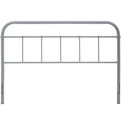 Lomita Classic King Size Grey Metal Headboard