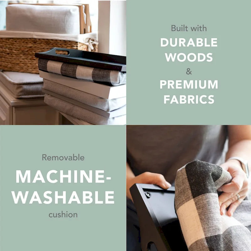 Rossie Home Lap Tray with detachable pillow
