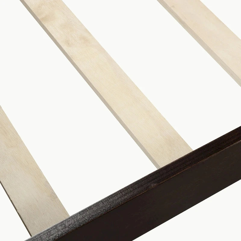 Full Queen Twin Size Wood Platform Bed