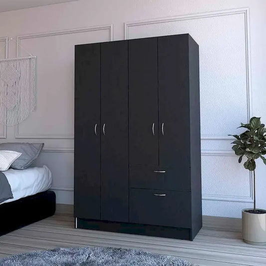 FM Furniture Habana Armoire,Two Cabinets, One Drawer - N/A