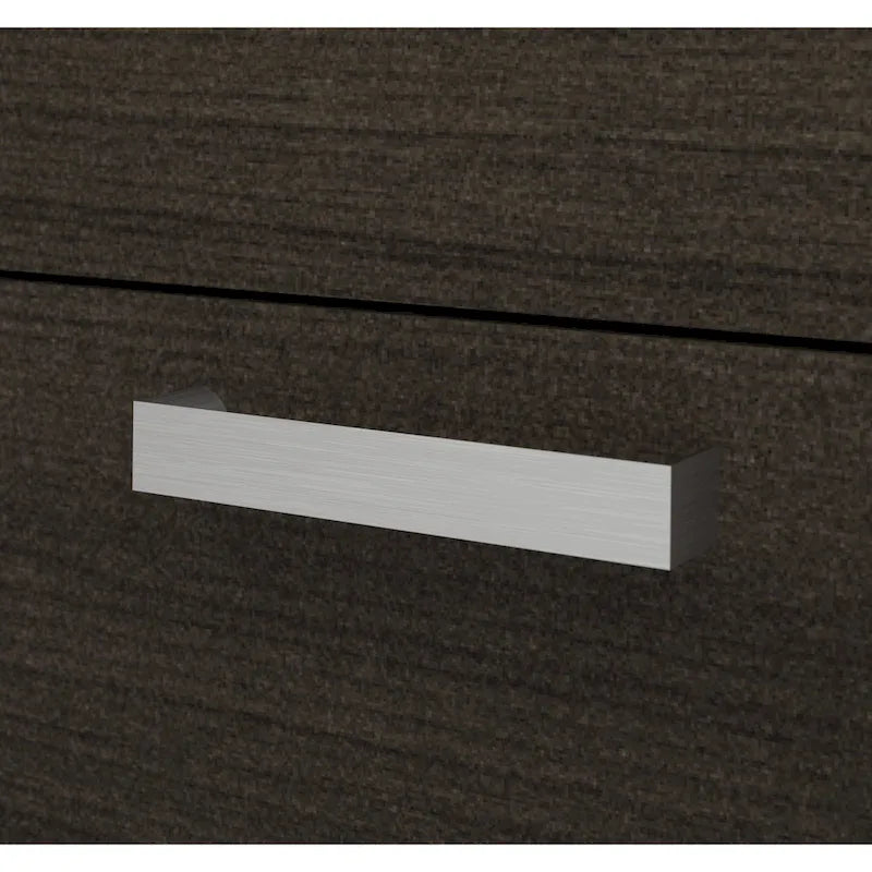 Ridgeley U-Shaped Office Desk with Cabinet and Hutch by Bestar