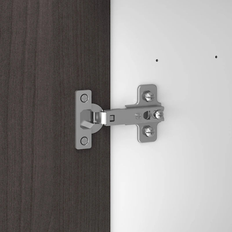 Bush Furniture Somerset 60W L Shaped Desk with Drawers and Storage