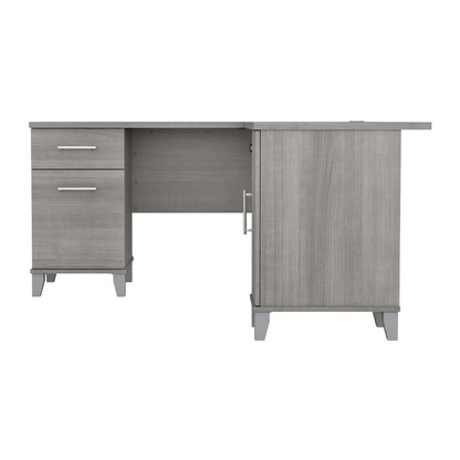 Bush Furniture Somerset 60W L Shaped Desk with Drawers and Storage