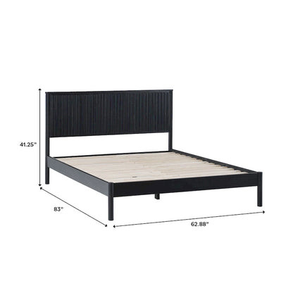 Middlebrook Designs Transitional Solid Wood Queen Bed