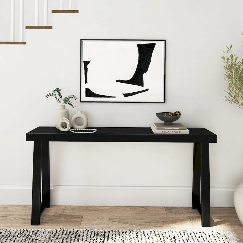 Plank and Beam Classic Solid Wood Console Table - 66