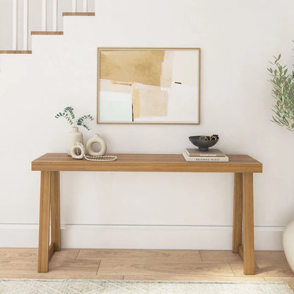 Plank and Beam Classic Solid Wood Console Table - 66