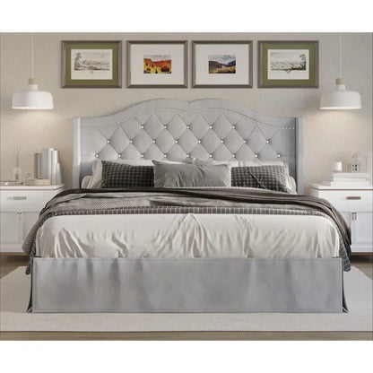 Bruce Tufted Upholstered Platform Bed